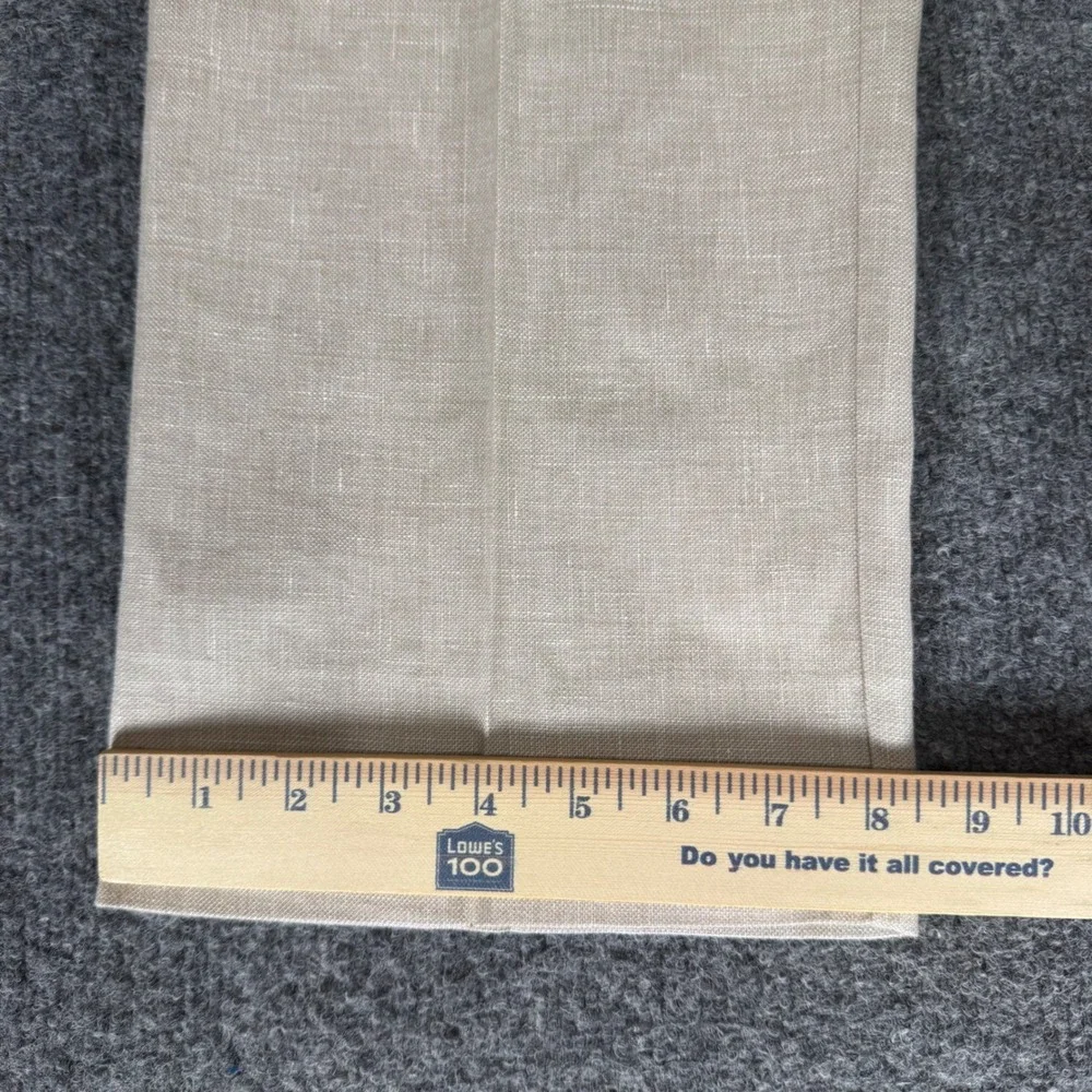 Tommy Bahama Linen Blend Pants Mens 36x30 Beige Casual Beach Resort Lightweight